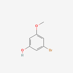 3-Bromo-5-methoxyphenol chemical structure (CAS 855400-66-7)
