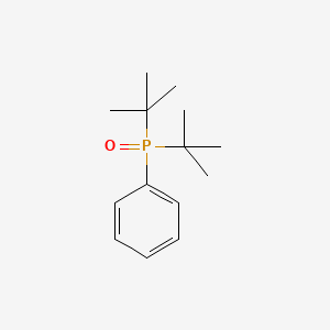 Di-tert-butyl(phenyl)phosphine oxide chemical structure (CAS 85617-56-7)