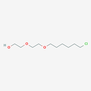 2-(2-((6-Chlorohexyl)oxy)ethoxy)ethanol chemical structure (CAS 856372-59-3)