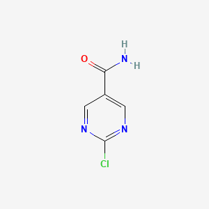 2-Chloropyrimidine-5-carboxamide chemical structure (CAS 856595-94-3)