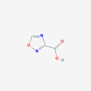 1,2,4-Oxadiazole-3-carboxylic Acid chemical structure (CAS 856787-15-0)