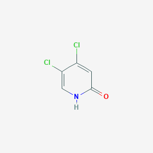 4,5-Dichloropyridin-2(1H)-one chemical structure (CAS 856965-66-7)