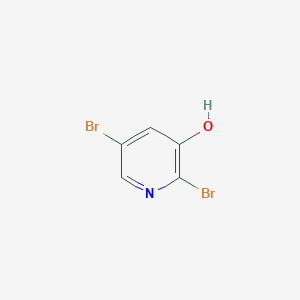 2,5-Dibromopyridin-3-ol chemical structure (CAS 857429-79-9)