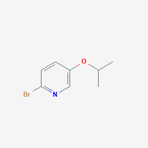 2-Bromo-5-isopropoxypyridine chemical structure (CAS 857992-23-5)