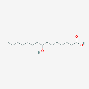 8-Hydroxypentadecanoic acid chemical structure (CAS 85820-24-2)