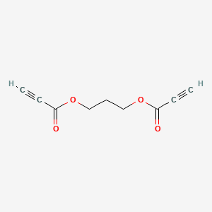 Propane-1,3-diyl dipropiolate chemical structure (CAS 85974-75-0)