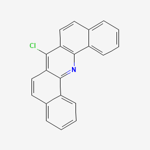 7-Chlorodibenzo[c,h]acridine chemical structure (CAS 859745-06-5)