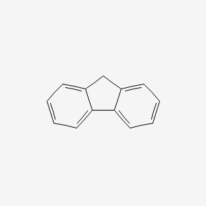 9H-Fluorene chemical structure (CAS 86-73-7)