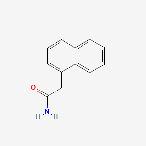 1-Naphthaleneacetamide chemical structure (CAS 86-86-2)