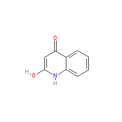 4-Hydroxyquinolin-2(1H)-one chemical structure (CAS 86-95-3)