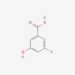 3-Fluoro-5-hydroxybenzoic acid chemical structure (CAS 860296-12-4)
