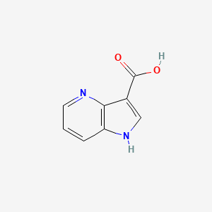 4-Azaindole-3-carboxylic acid chemical structure (CAS 860496-20-4)