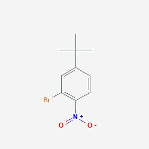 2-Bromo-4-(tert-butyl)-1-nitrobenzene chemical structure (CAS 860687-69-0)