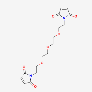 1,11-Bis(maleimido)-3,6,9-trioxaundecane chemical structure (CAS 86099-06-1)