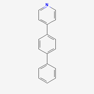 4-(4-Biphenyl)pyridine chemical structure (CAS 861024-61-5)
