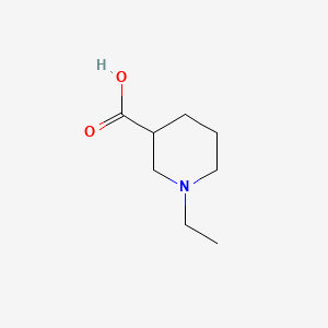 1-Ethylpiperidine-3-carboxylic acid chemical structure (CAS 861071-98-9)
