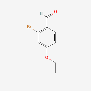 2-Bromo-4-ethoxybenzaldehyde chemical structure (CAS 861605-18-7)