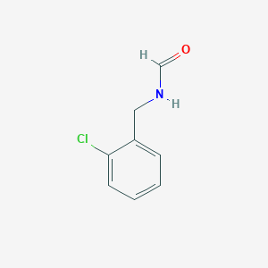 N-(2-Chlorobenzyl)formamide chemical structure (CAS 86386-66-5)