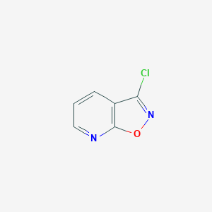 3-Chloroisoxazolo[5,4-b]pyridine chemical structure (CAS 864871-89-6)