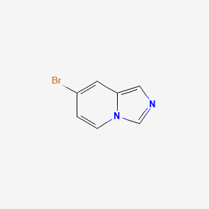 7-Bromoimidazo[1,5-a]pyridine chemical structure (CAS 865156-48-5)