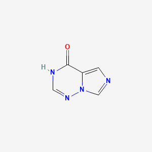 Imidazo[5,1-f][1,2,4]triazin-4(3H)-one chemical structure (CAS 865444-76-4)