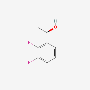 (R)-1-(2,3-Difluorophenyl)ethanol chemical structure (CAS 867288-29-7)