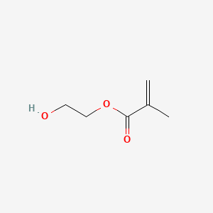 2-Hydroxyethyl methacrylate chemical structure (CAS 868-77-9)