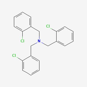 Tris(2-chlorobenzyl)amine chemical structure (CAS 868167-96-8)