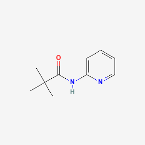 2,2-Dimethyl-N-pyridin-2-yl-propionamide chemical structure (CAS 86847-59-8)