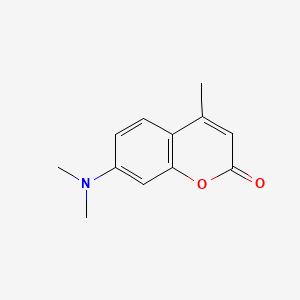 7-(Dimethylamino)-4-methyl-2H-chromen-2-one chemical structure (CAS 87-01-4)