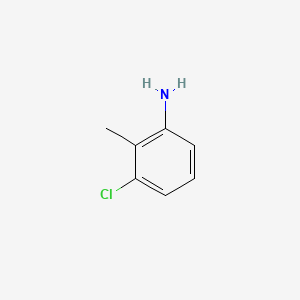 3-Chloro-2-methylaniline chemical structure (CAS 87-60-5)