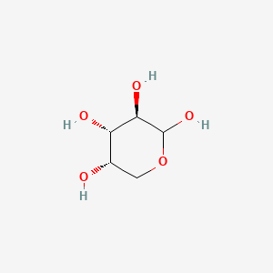(3R,4S,5S)-Tetrahydro-2H-pyran-2,3,4,5-tetraol chemical structure (CAS 87-72-9)