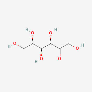 (3S,4R,5S)-1,3,4,5,6-Pentahydroxyhexan-2-one chemical structure (CAS 87-79-6)