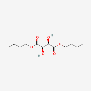 (2R,3R)-Dibutyl 2,3-dihydroxysuccinate chemical structure (CAS 87-92-3)