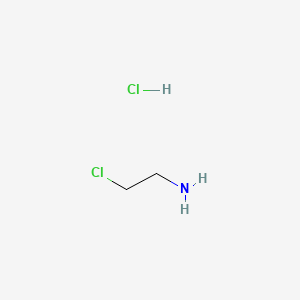 2-Chloroethanamine hydrochloride chemical structure (CAS 870-24-6)