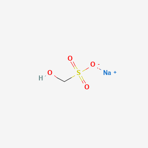 Hydroxymethanesulfonic Acid Sodium Salt chemical structure (CAS 870-72-4)