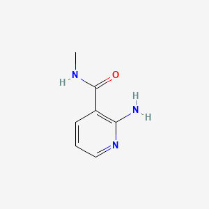 2-Amino-N-methylnicotinamide chemical structure (CAS 870997-87-8)