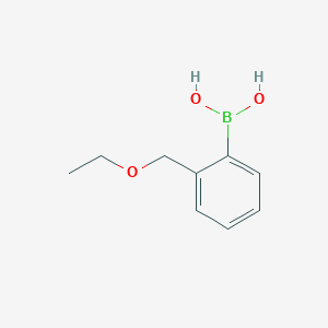 (2-(Ethoxymethyl)phenyl)boronic acid chemical structure (CAS 871329-56-5)