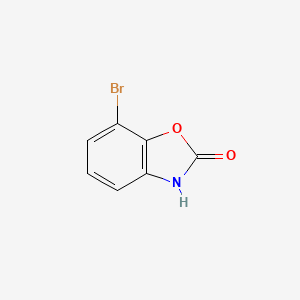 7-Bromobenzo[d]oxazol-2(3H)-one chemical structure (CAS 871367-14-5)