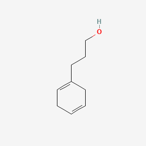3-(Cyclohexa-1,4-dien-1-yl)propan-1-ol chemical structure (CAS 87151-66-4)