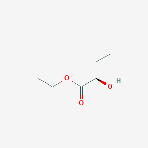 Ethyl (R)-2-hydroxybutanoate chemical structure (CAS 87172-81-4)
