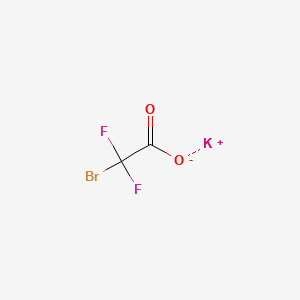 Potassium 2-bromo-2,2-difluoroacetate chemical structure (CAS 87189-16-0)