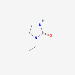 1-Ethylimidazolidin-2-one chemical structure (CAS 872-69-5)