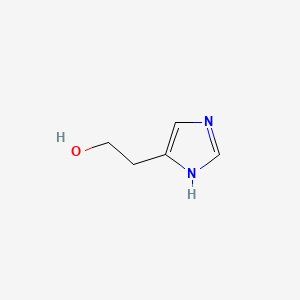 2-(1H-Imidazol-5-yl)ethanol chemical structure (CAS 872-82-2)