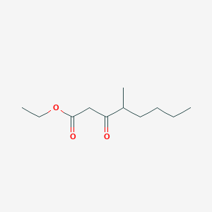 Ethyl 4-methyl-3-oxooctanoate chemical structure (CAS 872346-82-2)