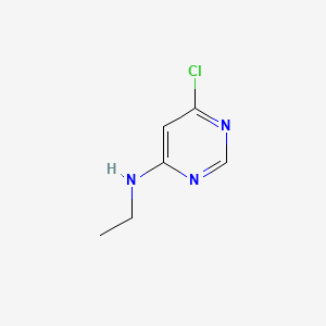 6-Chloro-N-ethylpyrimidin-4-amine chemical structure (CAS 872511-30-3)
