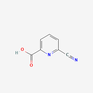 6-Cyanopicolinic acid chemical structure (CAS 872602-74-9)