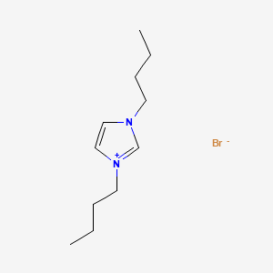 1,3-Dibutyl-1H-imidazol-3-ium bromide chemical structure (CAS 87266-38-4)
