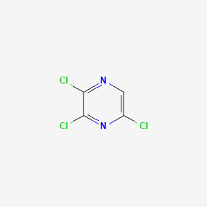 2,3,5-Trichloropyrazine chemical structure (CAS 873-40-5)