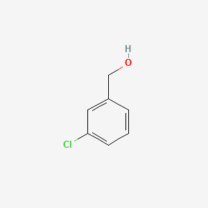 3-Chlorobenzyl alcohol chemical structure (CAS 873-63-2)